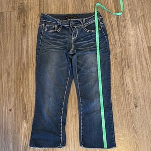 Denim stitch jeans